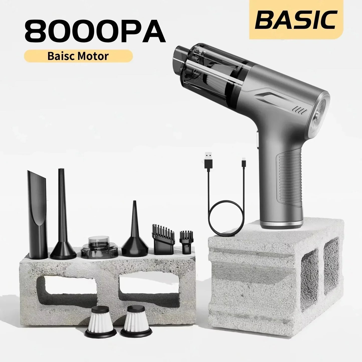 Stone™️ Wireless Mini Handheld Vaccum Cleaner