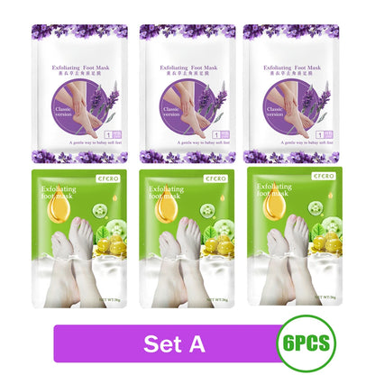 2Pcs Exfoliating Foot Mask 