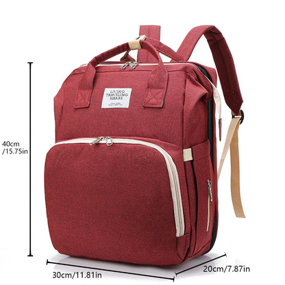 Stone™️ Foldable Baby Bed and Diaper Bag